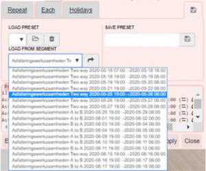 Advanced Closures - Bottom Section - Load settings