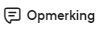 Opmerking