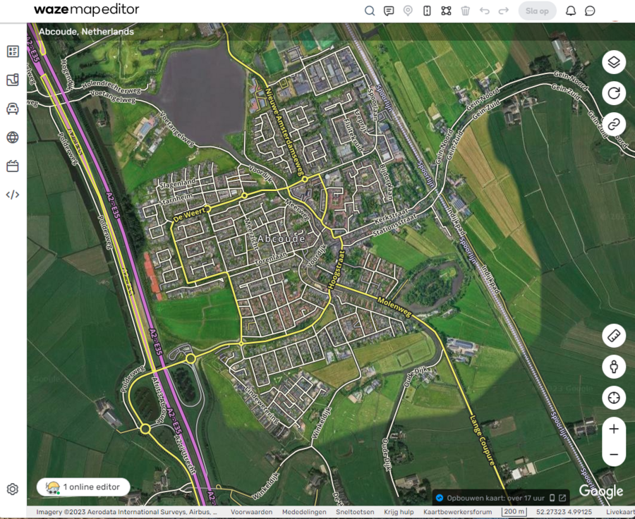 WAZE MAP EDITOR visual data 7